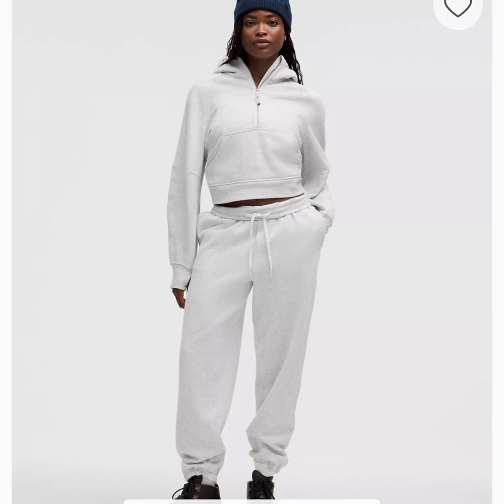 Scuba Oversized Half-Zip Hoodie - xs/s